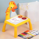 Mesa Girafa Projetora de Desenhos Interativos Pinturas