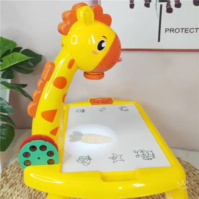 Mesa Girafa Projetora de Desenhos Interativos Pinturas