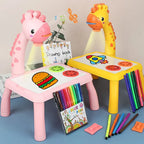 Mesa Girafa Projetora de Desenhos Interativos Pinturas