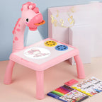 Mesa Girafa Projetora de Desenhos Interativos Pinturas