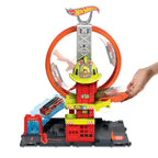 Hot Wheels City Super Loop Corpo de Bombeiros