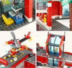 Estação de Bombeiros Lego 774 Peças