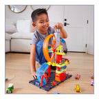 Hot Wheels City Super Loop Corpo de Bombeiros