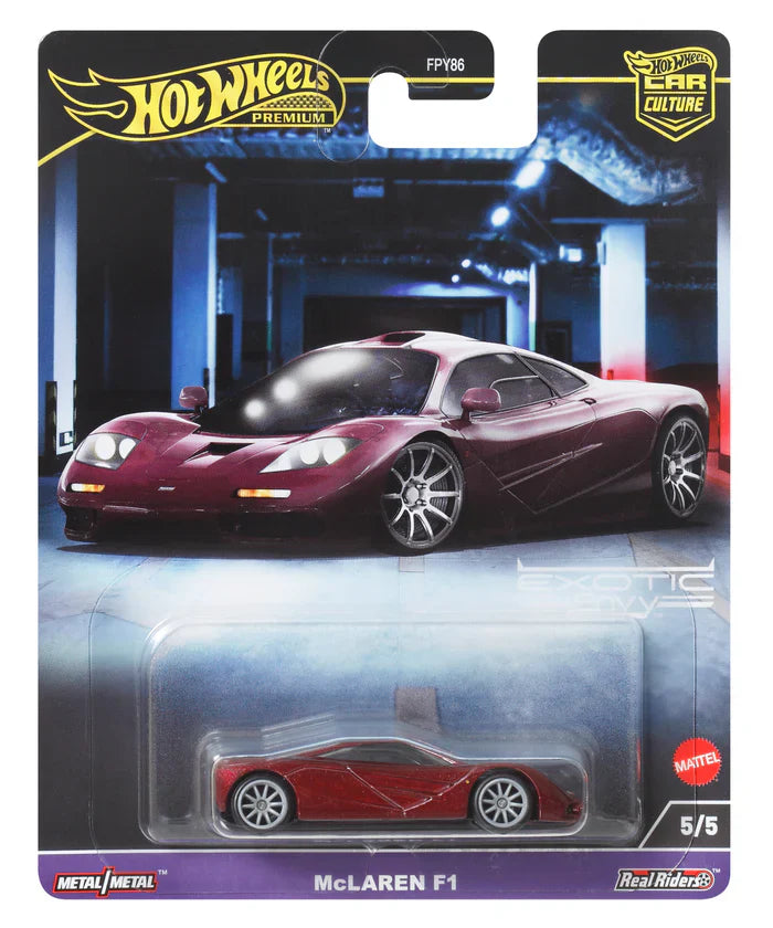 Hot Wheels Collector Veículo de Brinquedo 94 McLaren F1