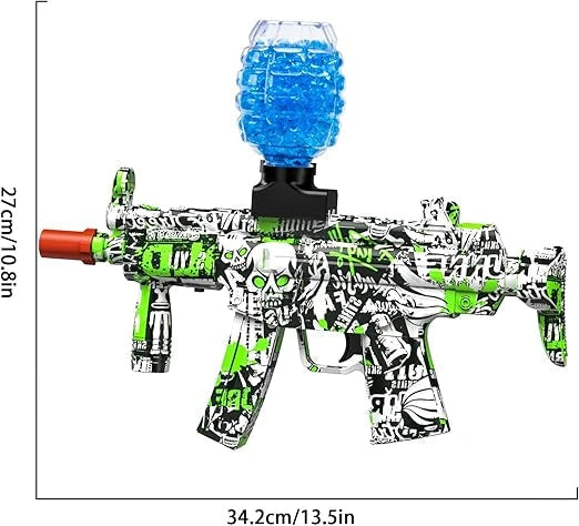 Brinquedo Lançador de Gel Orbeez + 10.000 unidades de Bolinhas de Gel