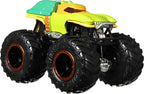 Hot Wheels Monster Trucks Veículo de Brinquedo Pacote Surpresa 2 Carros Escala 1:64