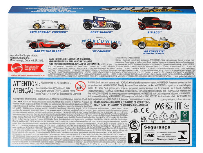 Hot Wheels Themed Veículo de Brinquedo Legends Multipacote
