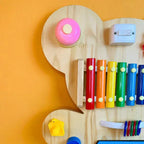 Painel Sensorial Monessori formato Urso