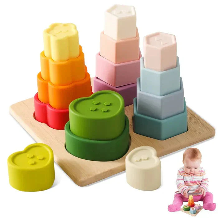 Tabuleiro em Silicone Montessori