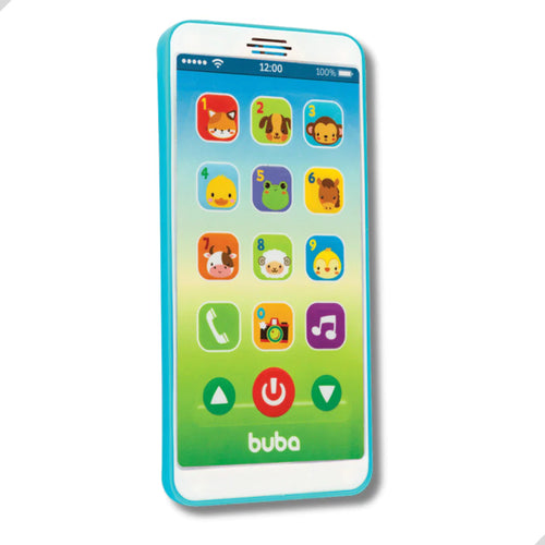 Baby Phone Celular Telefone Brinquedo Musical Educativo Buba