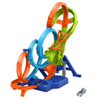 Hot Wheels Action Pista de Brinquedo Voltas e Colisões Desafiadoras