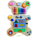 Painel Sensorial Monessori formato Urso
