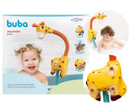 Chuveirinho Intantil Hora Banho Bebê Girafa Com Ventosa Buba