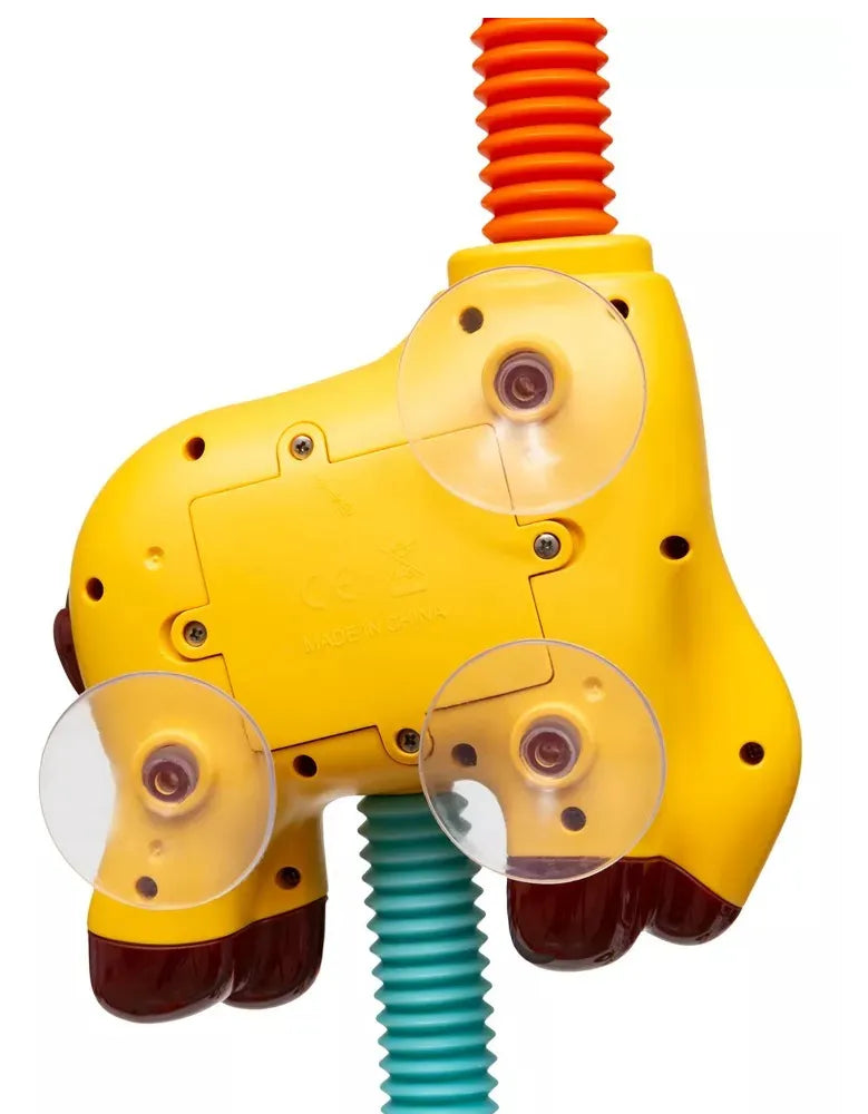 Chuveirinho Intantil Hora Banho Bebê Girafa Com Ventosa Buba