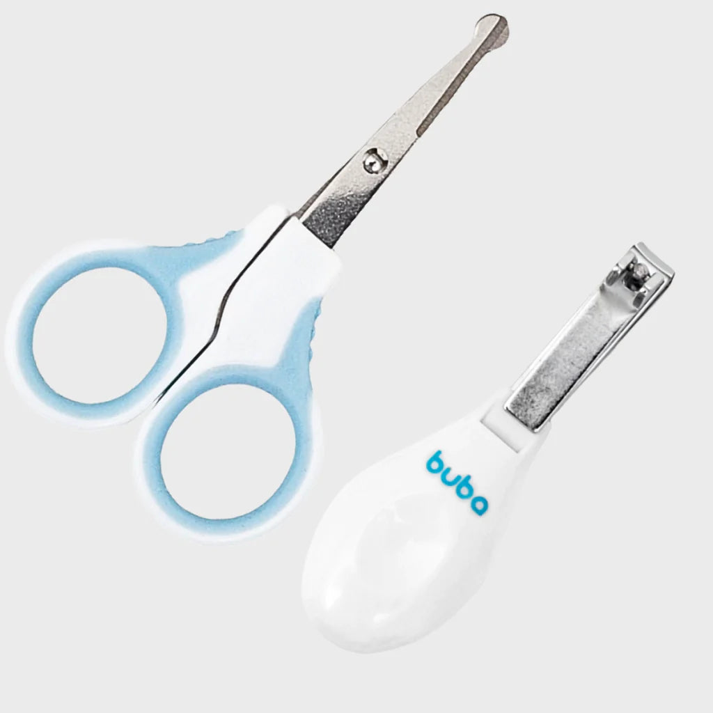 Kit Manicure Cuidados e Higiene Cabelos e Unhas Com Estojo - Buba