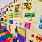 Painel Gigante de Atividade Educativas 200x80cm Modelo Retangular