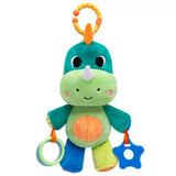 Dino Treme Treme Mordedor Chocalho Bebes Pelúcia Macio - Buba