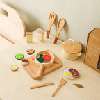 Kit Cozinha em Madeira Montessori
