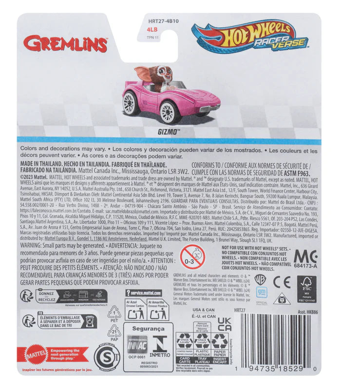 Hot Wheels RacerVerse Veículo de Brinquedo Gizmo