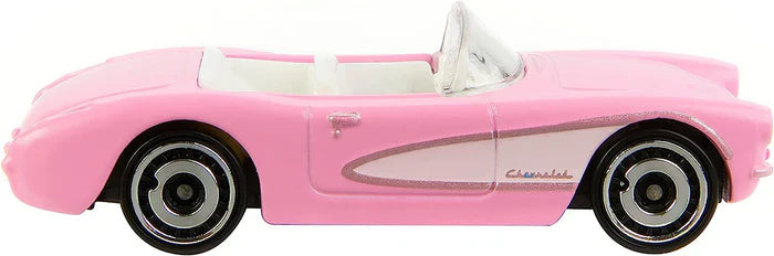 Hot Wheels Barbie Die-Cast Pink Corvette