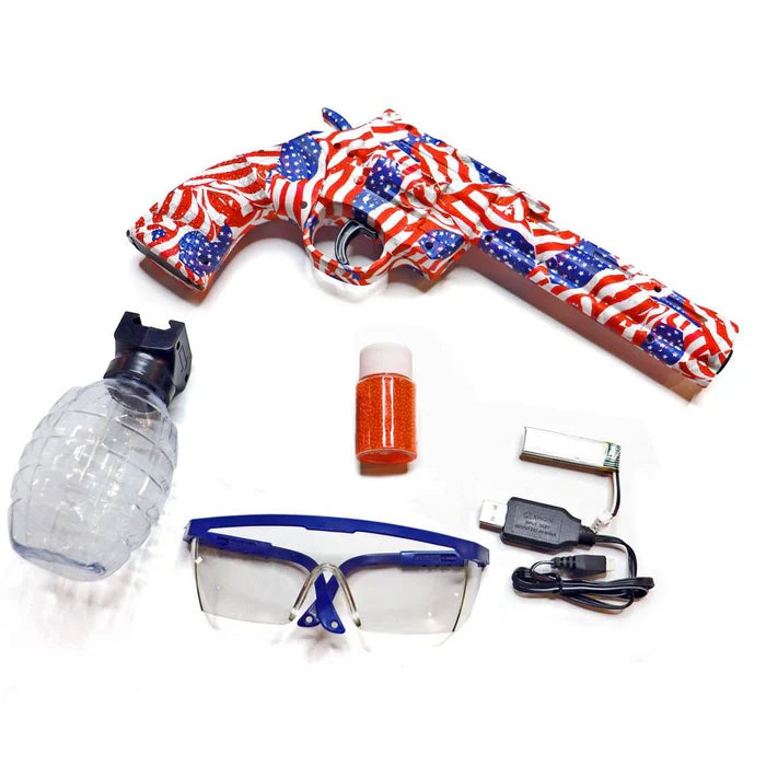 Brinquedo Lançador de Gel Orbeez USA + 10.000 unidades de Bolinhas de Gel