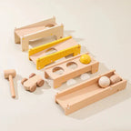 Pista de Bola e Carro Montessori