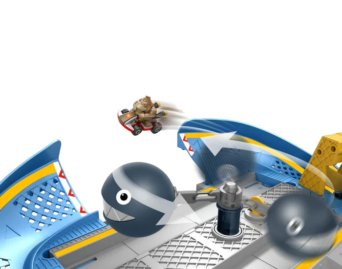 Hot Wheels Mario Kart Pista de Brinquedo Chain Chomp