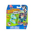 Hot Wheels Skate de Dedo Brinquedo Skateboard SKULLY MAN™ com Tênis