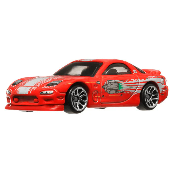 Hot Wheels Themed Veículo de Brinquedo Carro Fast e Furious Mazda RX-7
