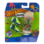 Hot Wheels Skate de Dedo Brinquedo Skateboard WICKED INTRUDER™ com Tênis