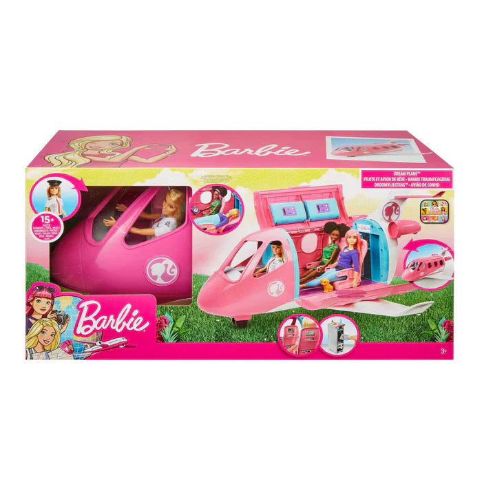 Barbie Veículo para Boneca Conjunto Aventuras de Avião