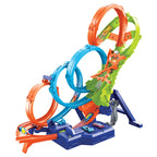Hot Wheels Action Pista de Brinquedo Voltas e Colisões Desafiadoras