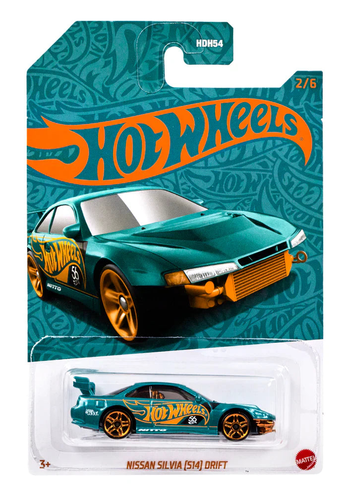 Hot Wheels Diecast Veículo de Brinquedo Nissan Silvia (s14) - Drift