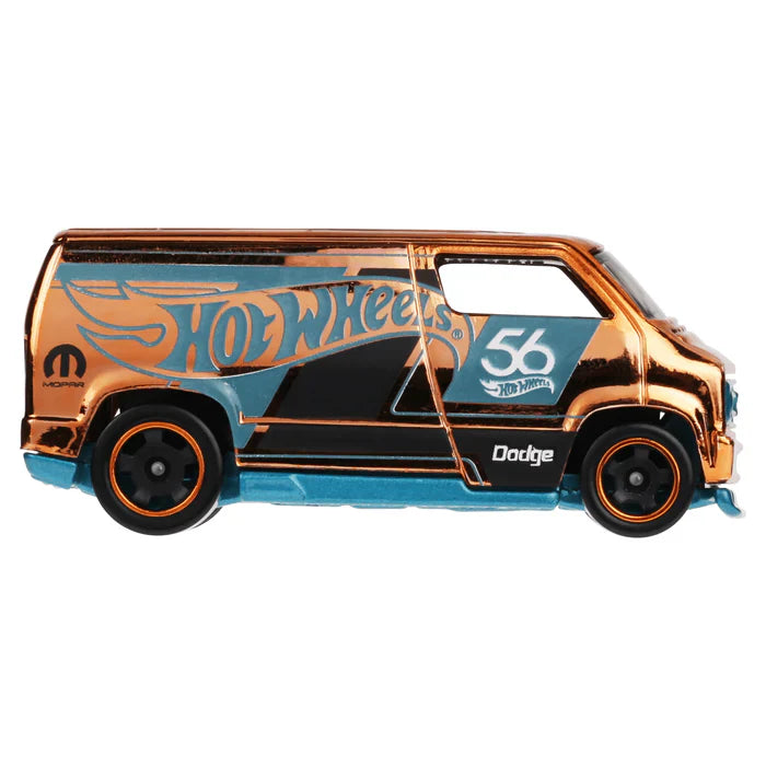 Hot Wheels Diecast Veículo de Brinquedo Custom 77 Dodge Van - Chase