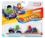 Hot Wheels RacerVerse Veículo de Brinquedo Iron Man e Hulk