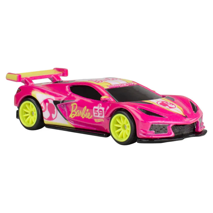 Hot Wheels Collector Veículo de Brinquedo Corvette de Barbie 65 Aniversário