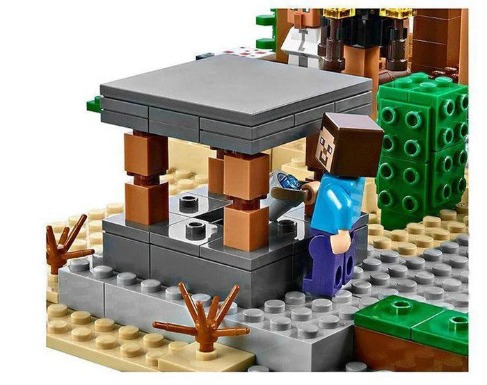 Blocos de Montar Vila Minecraft 838 peças