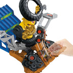Hot Wheels Monster Trucks Pista de Brinquedo Arena De Demolição Gor-Zilla Destrutor