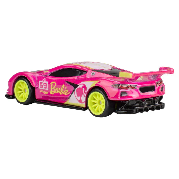 Hot Wheels Collector Veículo de Brinquedo Corvette de Barbie 65 Aniversário