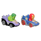 Hot Wheels RacerVerse Veículo de Brinquedo Iron Man e Hulk