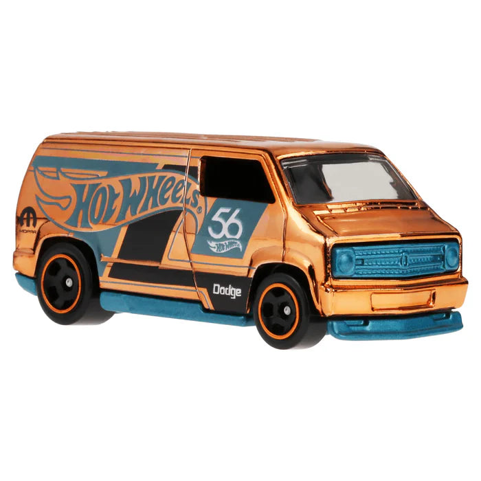 Hot Wheels Diecast Veículo de Brinquedo Custom 77 Dodge Van - Chase