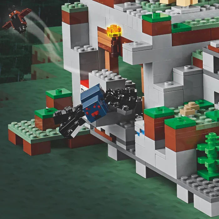 Blocos de Montar Mundo Minecraft 1315 peças