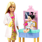 Barbie Profissões, Conjunto Pediatra Loira