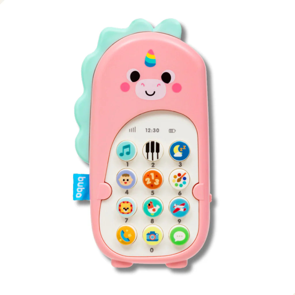 Brinquedo Celular Musical Bilingue Educativo Infantil Buba