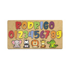 Quebra-cabeça de Encaixe Nome Personalizado
