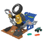 Hot Wheels Monster Trucks Pista de Brinquedo Arena De Demolição Gor-Zilla Destrutor