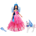 Barbie Um Toque de Mágica Edição Safira Especial 65º Aniversário da Barbie com Cabelo Azul