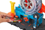 Hot Wheels City Pista de Brinquedo Super Loja de pneus