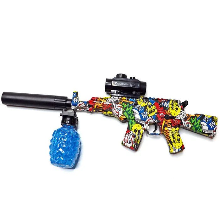 Brinquedo Lançador de Gel Orbeez Grafitti + 10.000 unidades de Bolinhas de Gel