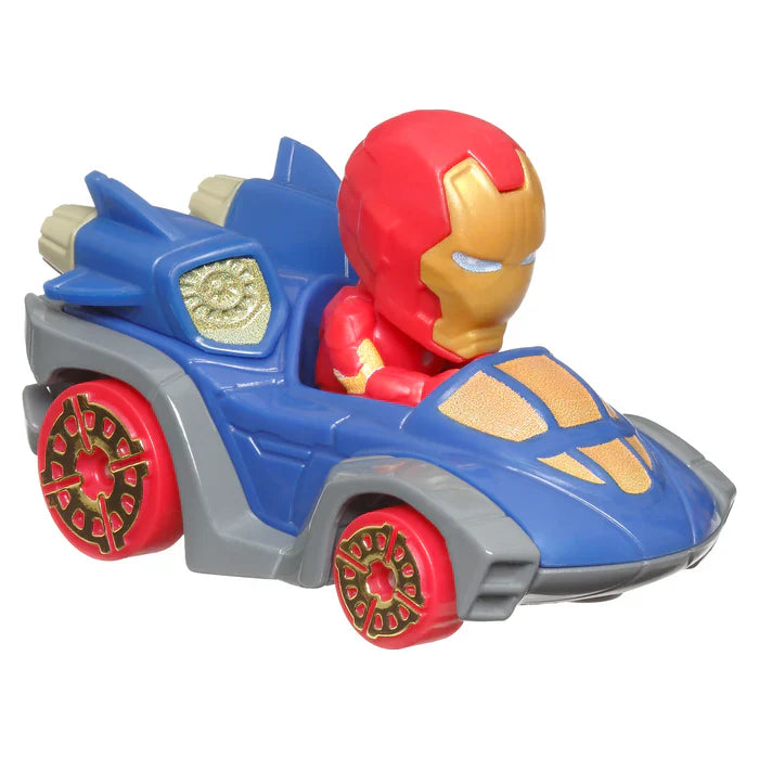 Hot Wheels RacerVerse Veículo de Brinquedo Iron Man e Hulk